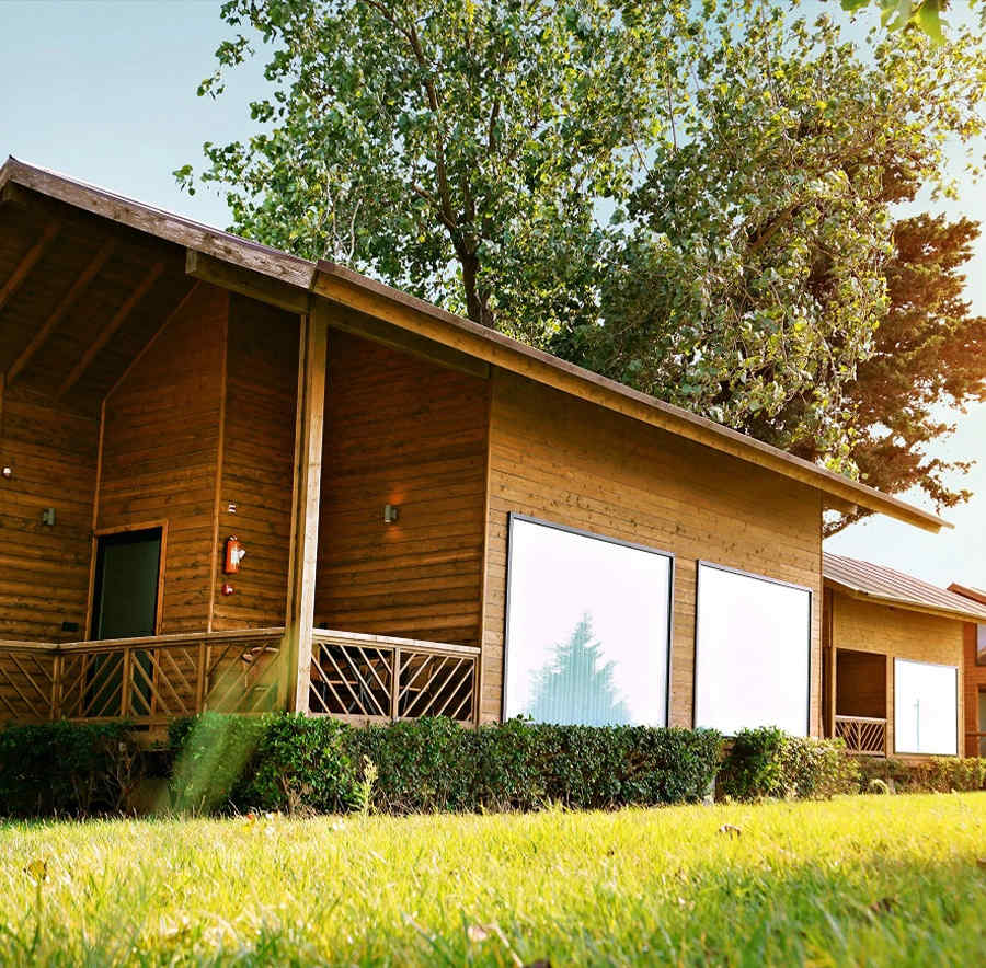 کلبه های چوبی